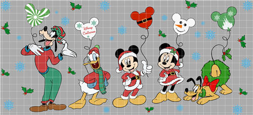 16oz Christmas-S 1258